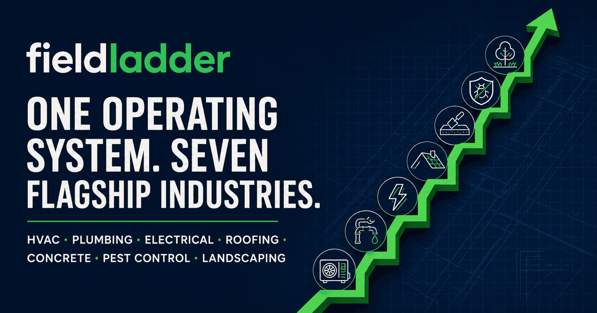FieldLadder operating system brand and industry platform